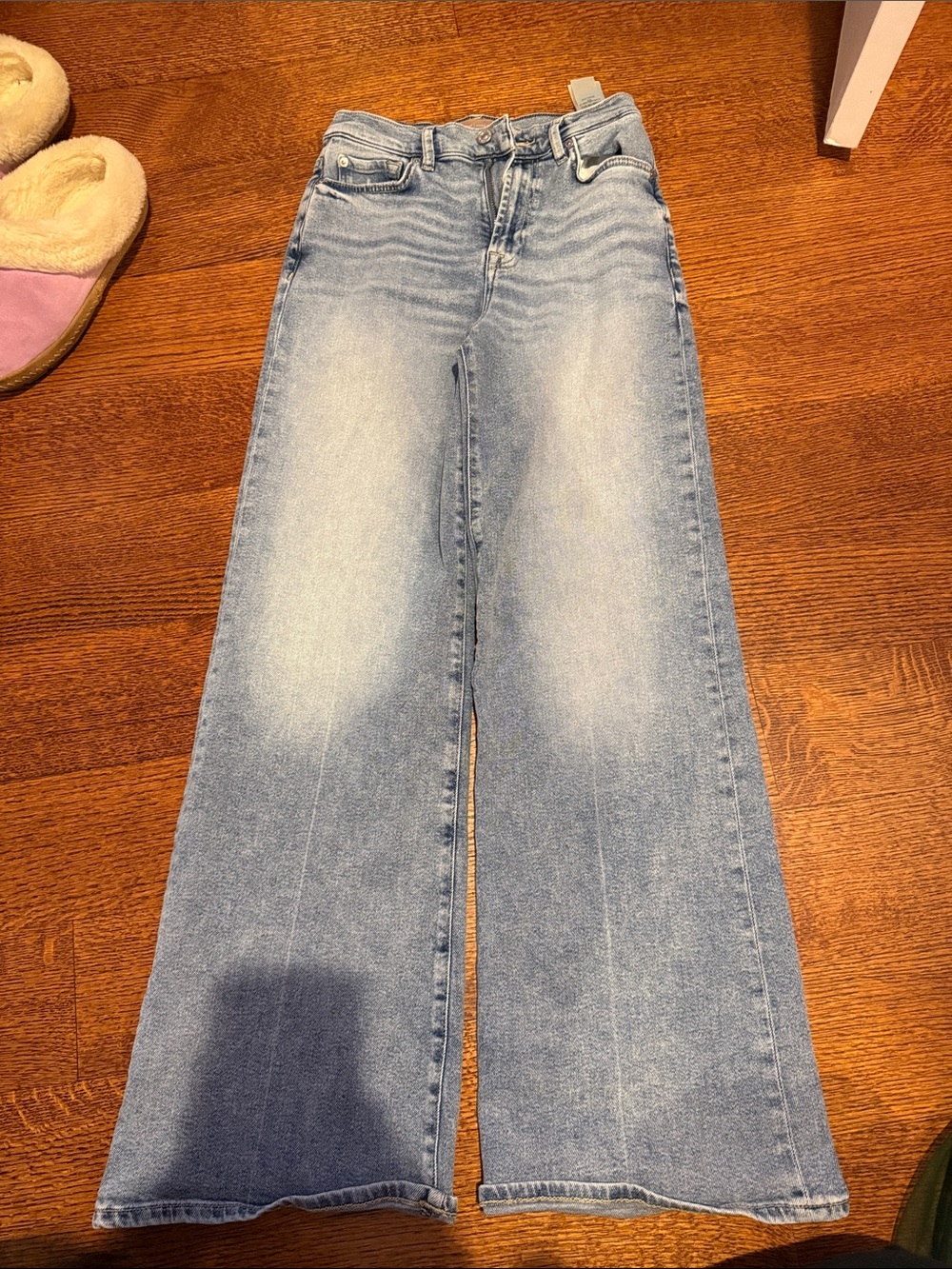 7 for all mankind wide leg jeans